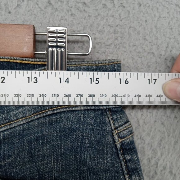 Levis Jeans Womens 30x30 10S Blue 529 Curvy Bootcut Whiskering‎ - Picture 3 of 10